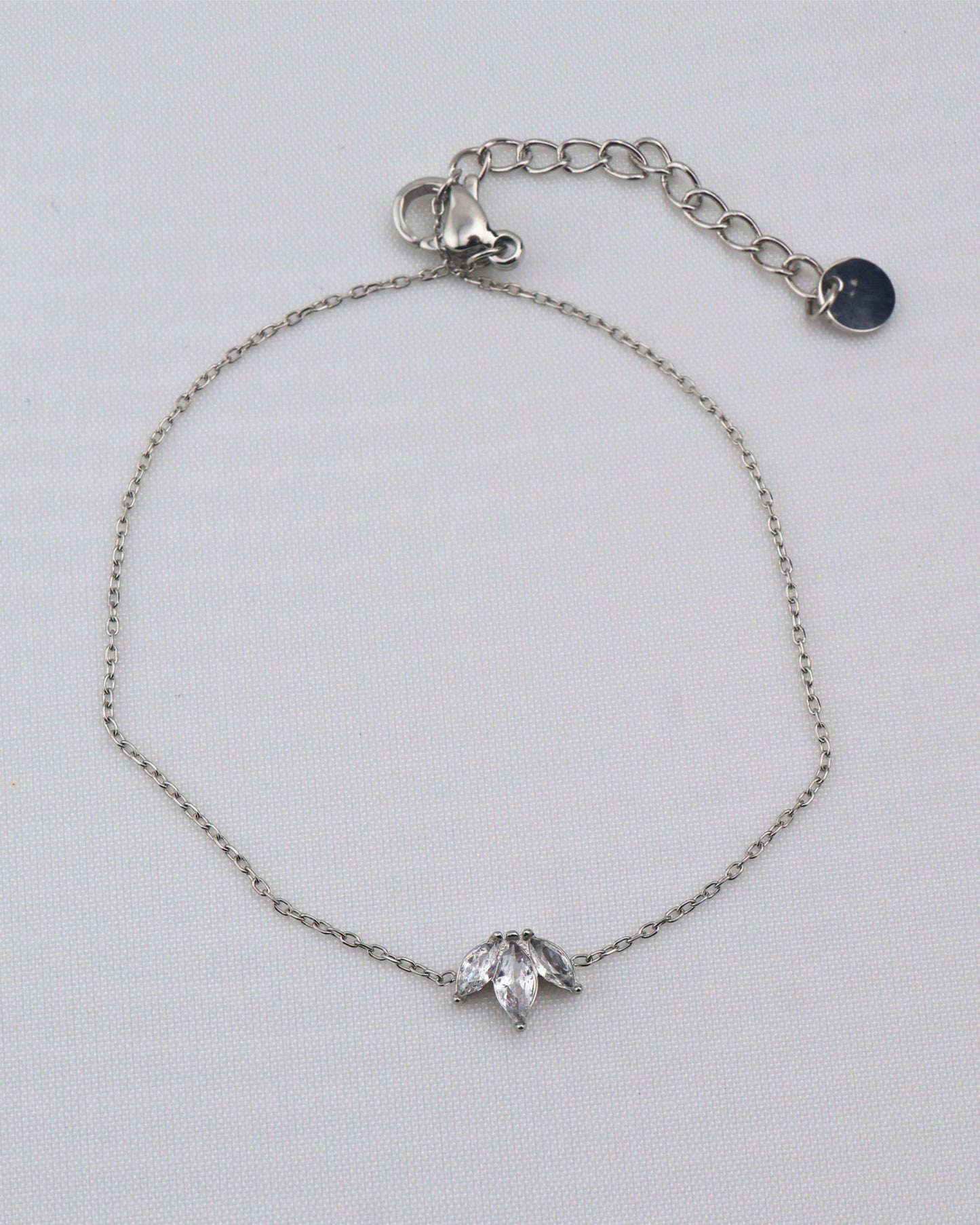 Londres Silver bracelet — stainless steel | NOEVAH