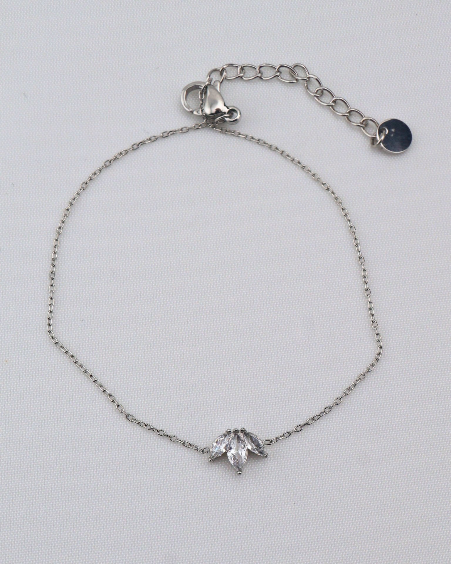 Londres Silver bracelet — stainless steel | NOEVAH