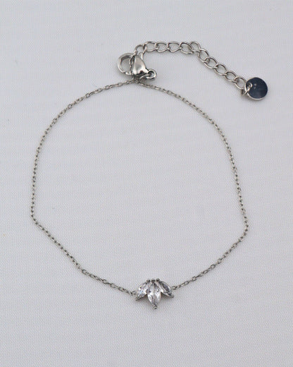Londres Silver bracelet — stainless steel | NOEVAH