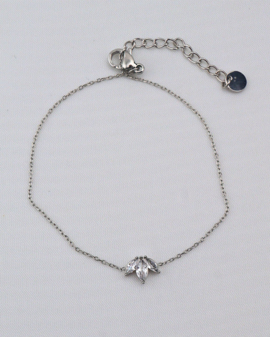 Londres Silver bracelet — stainless steel | NOEVAH