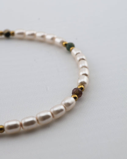 Tulum African Turquoise bracelet — natural stone | NOEVAH