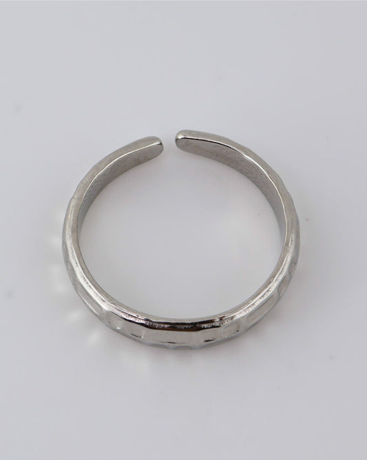 Alma ring — stainless steel | NOEVAH