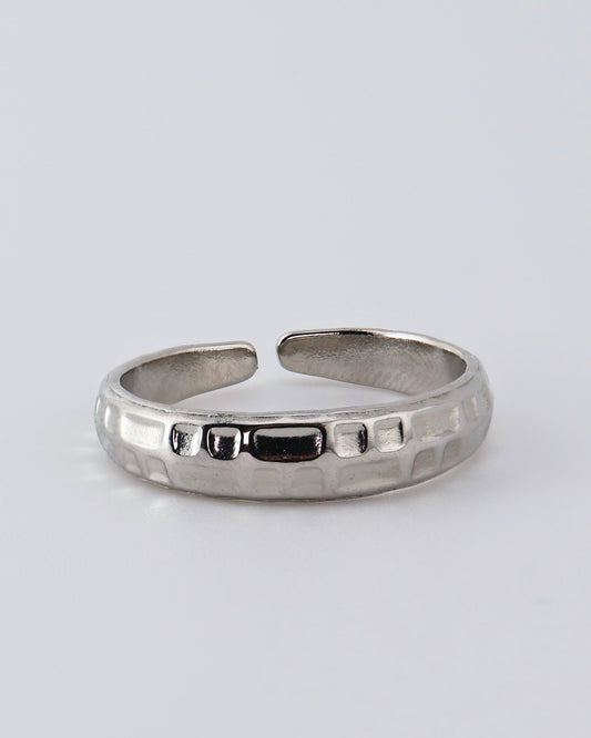 Alma ring — stainless steel | NOEVAH
