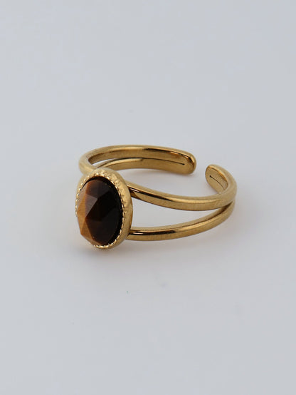 Portimao Tiger Eye Ring