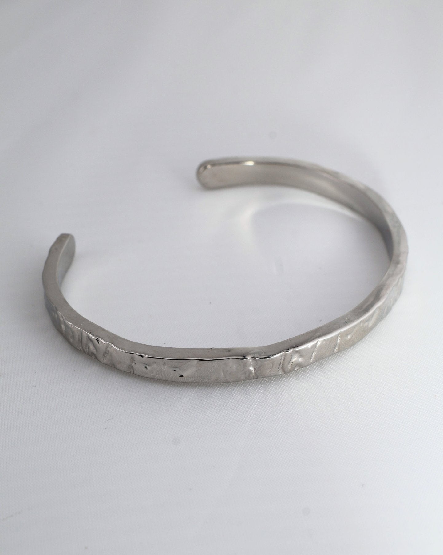 Jonc Silver bracelet — stainless steel | NOEVAH
