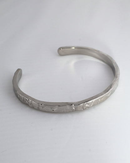 Jonc Silver bracelet — stainless steel | NOEVAH
