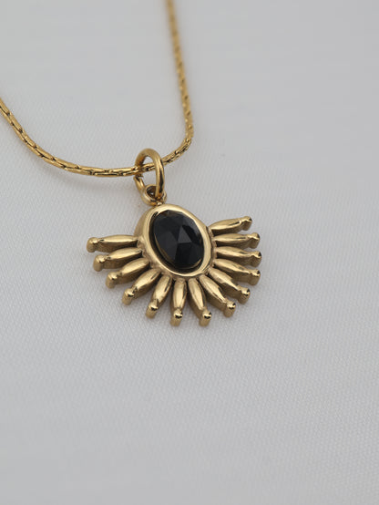 Solaris necklace — stainless steel | NOEVAH