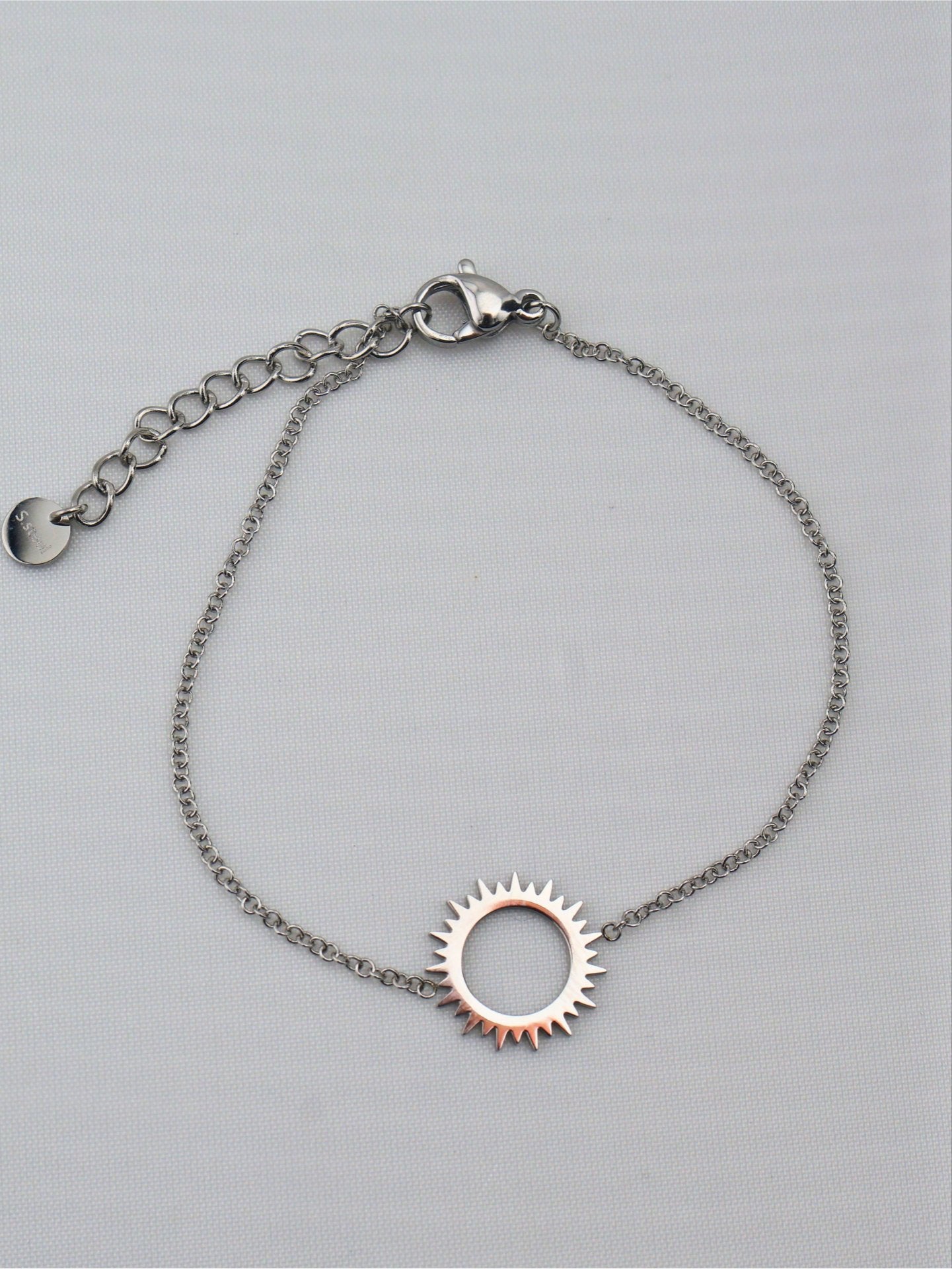 Mazaluna Silver bracelet — stainless steel | NOEVAH