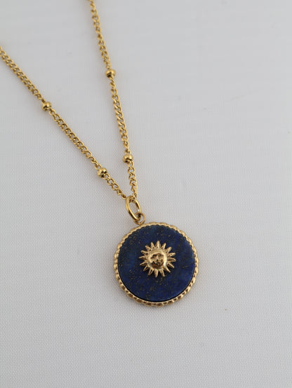 Malaga Lapis Lazuli necklace — natural stone | NOEVAH