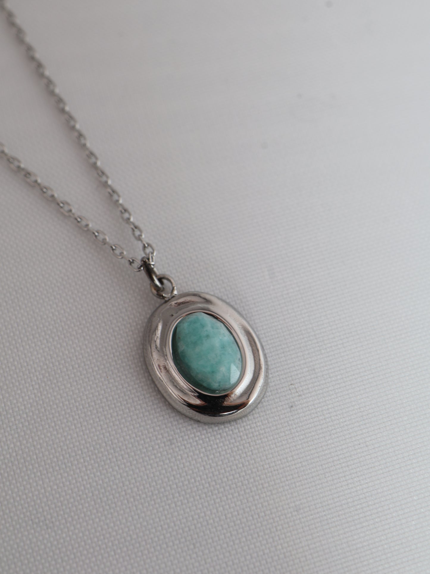 Amalya Amazonite Silver