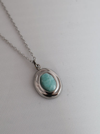 Amalya Amazonite Silver