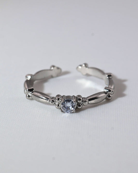 Zanzibar Silver ring — stainless steel | NOEVAH