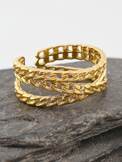 Mila gold ring