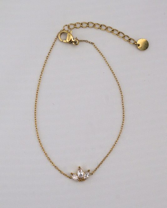 Londres Gold bracelet — stainless steel | NOEVAH