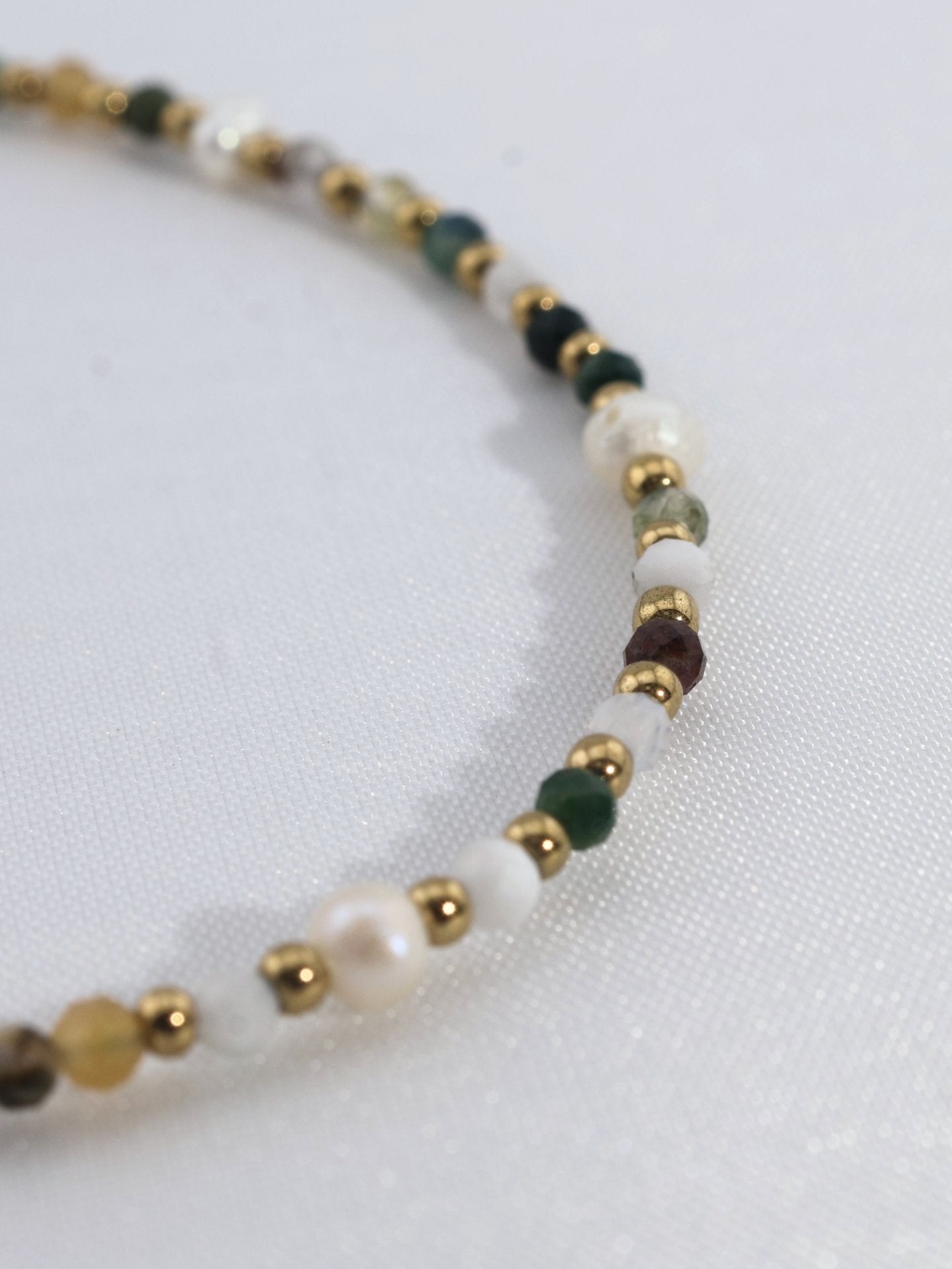 Seya Jasper bracelet — natural stone | NOEVAH