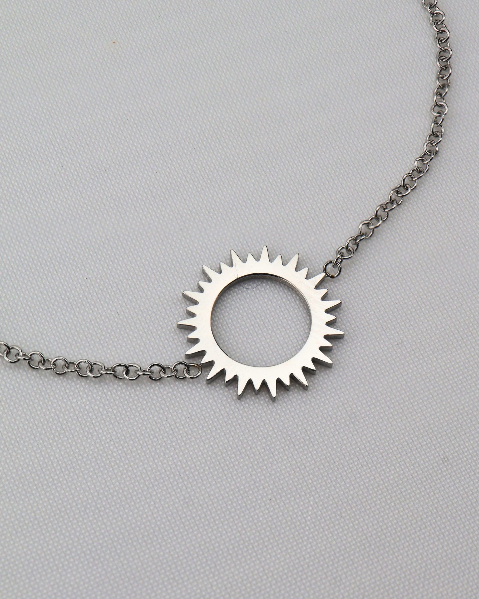 Mazaluna Silver bracelet — stainless steel | NOEVAH