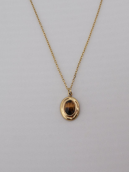 Amalya Necklace Tiger Eye