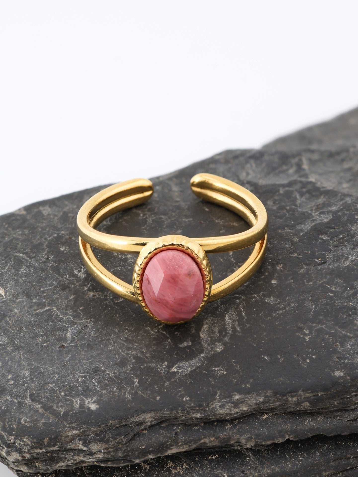 Portimao Rhodochrosite Ring