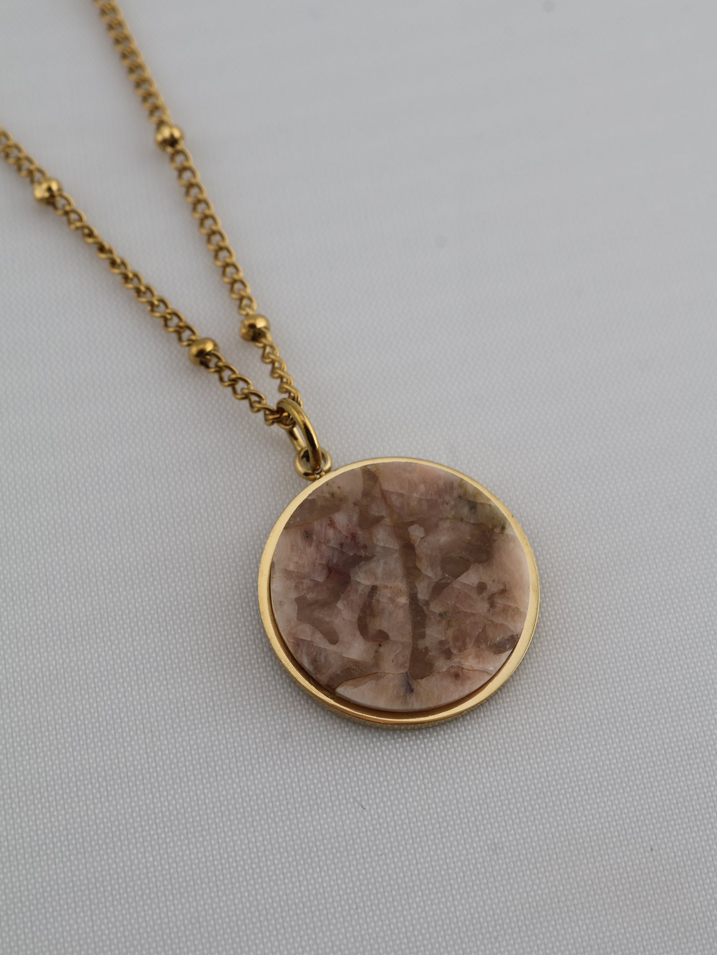 Juna Jasper necklace — natural stone | NOEVAH