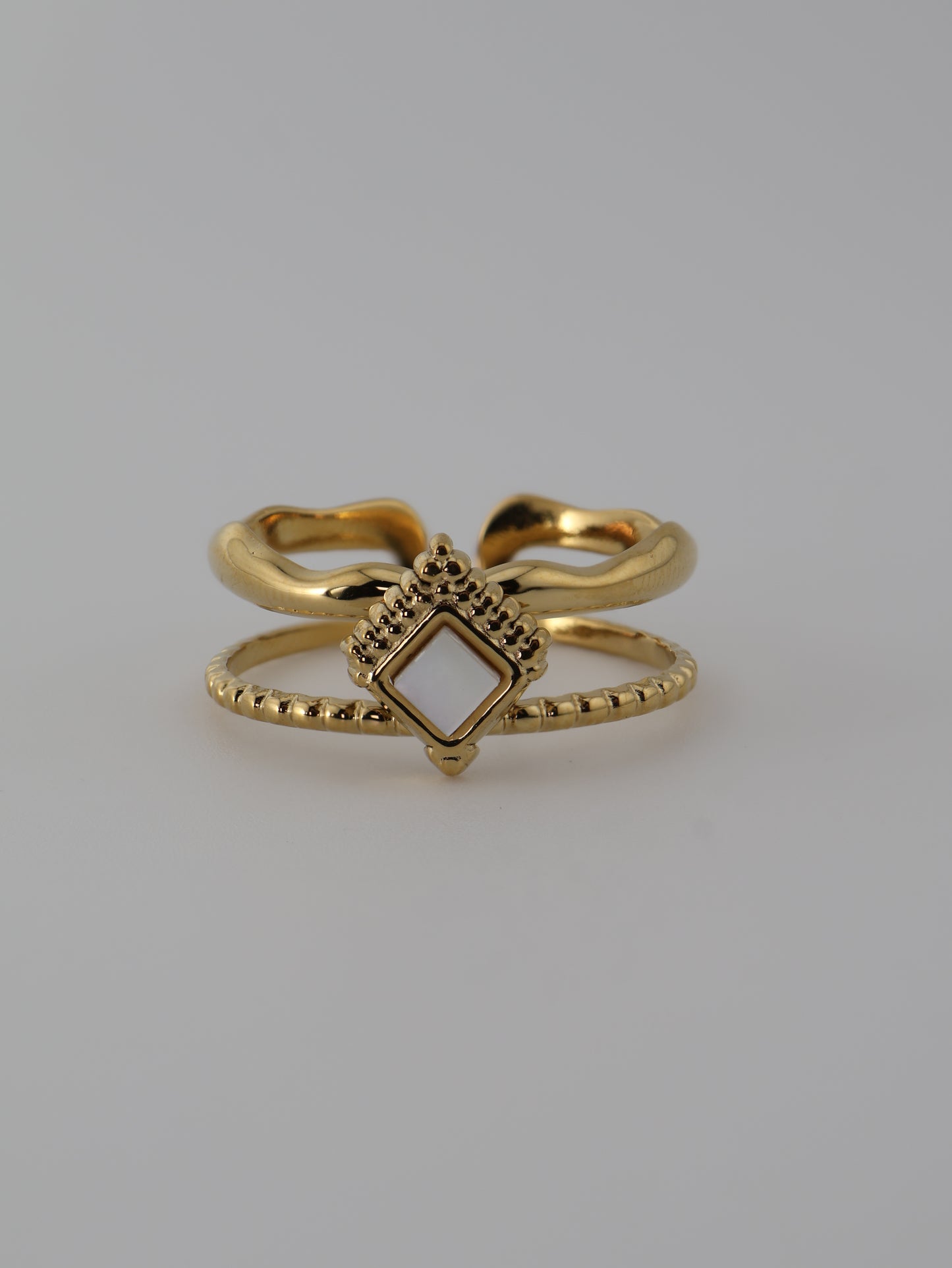 Mykonos Mother of Pearls Ring