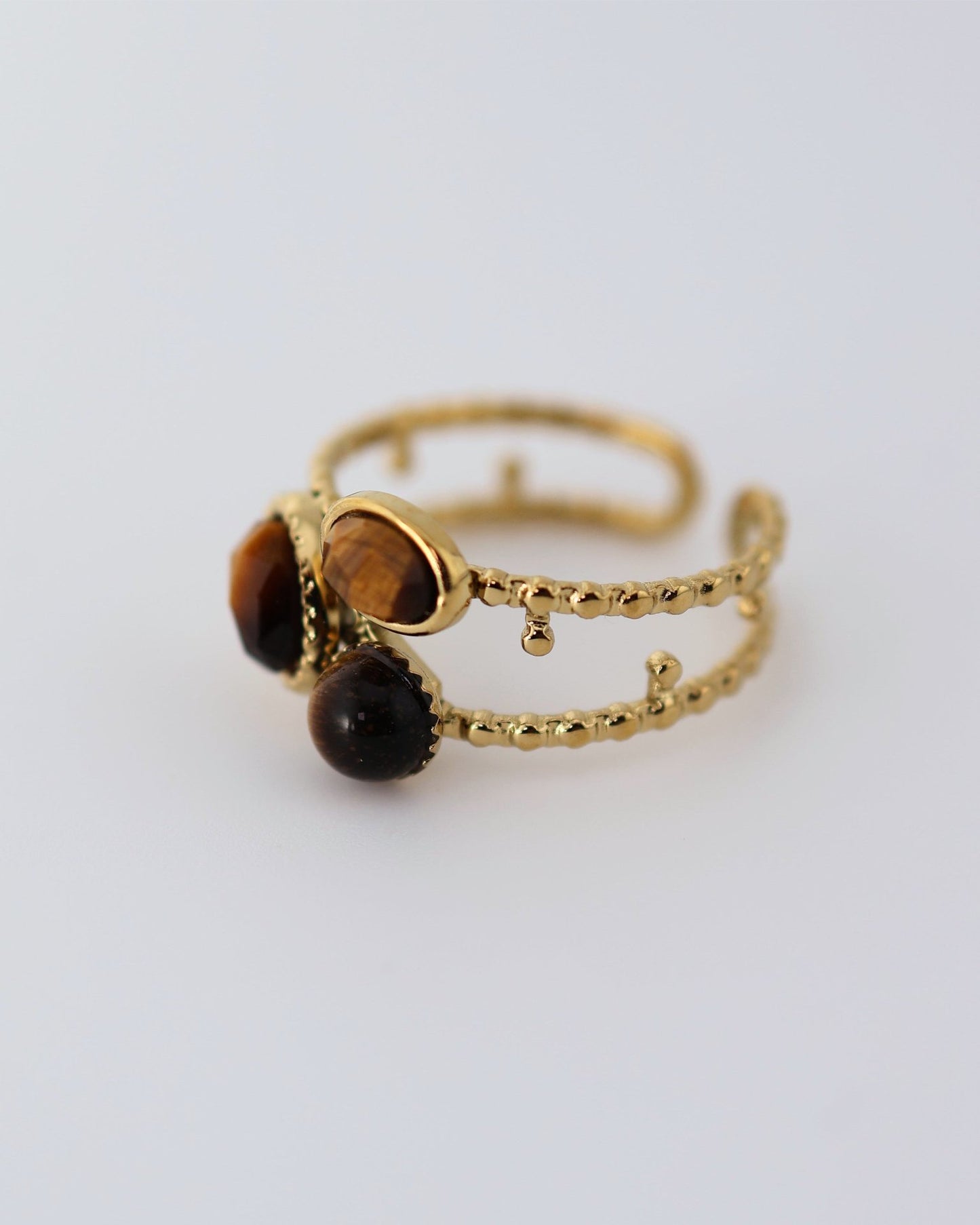 Zanzi Tiger Eye ring
