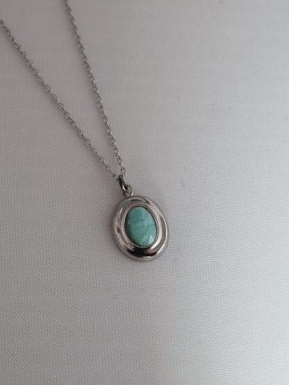 Amalya Amazonite Silver