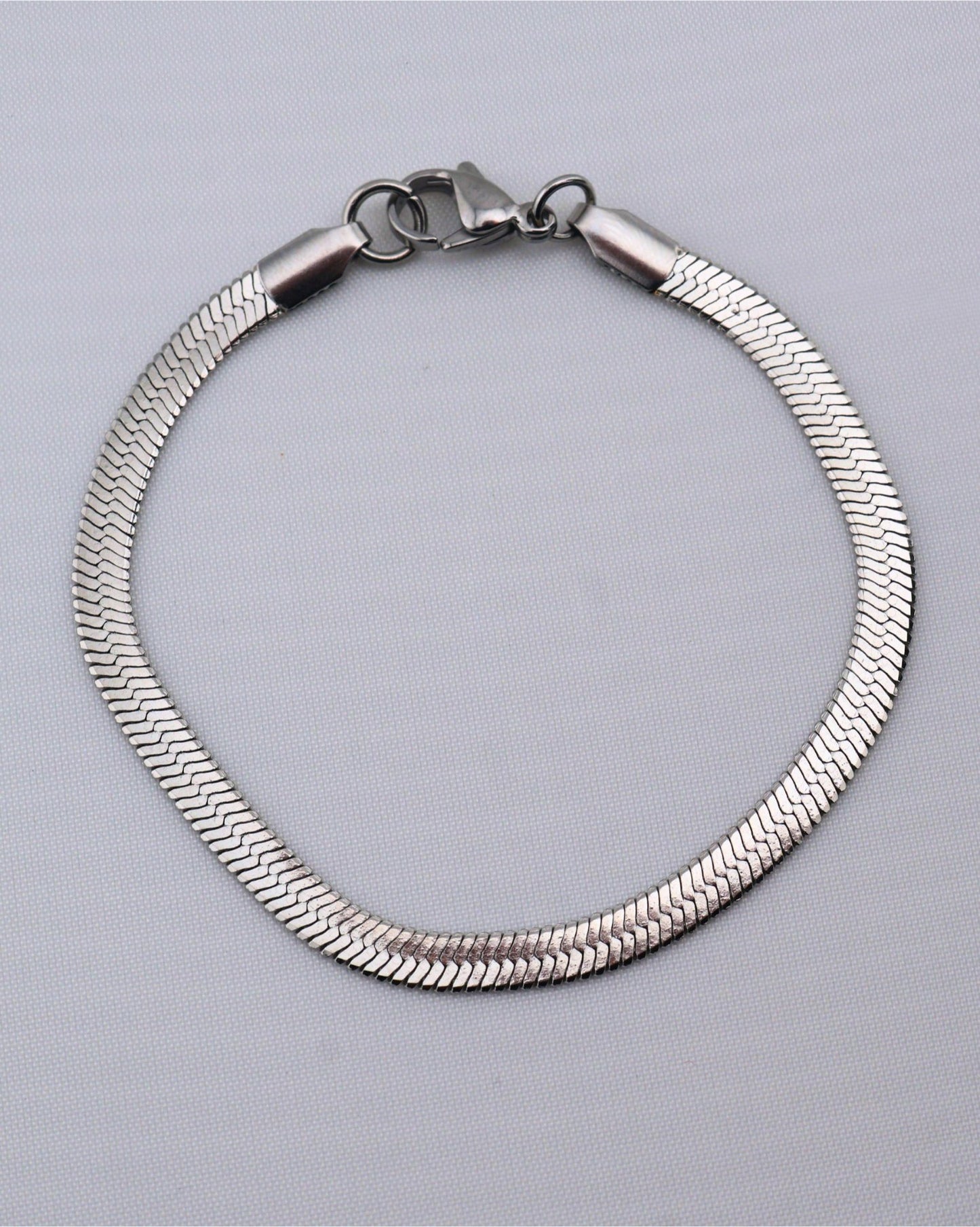 Quisara Silver bracelet — stainless steel | NOEVAH