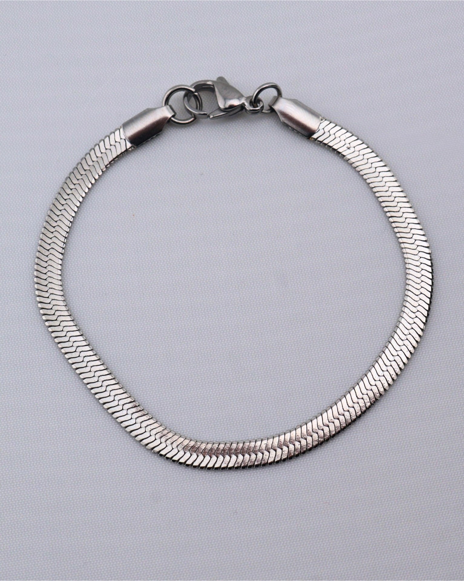 Quisara Silver bracelet — stainless steel | NOEVAH