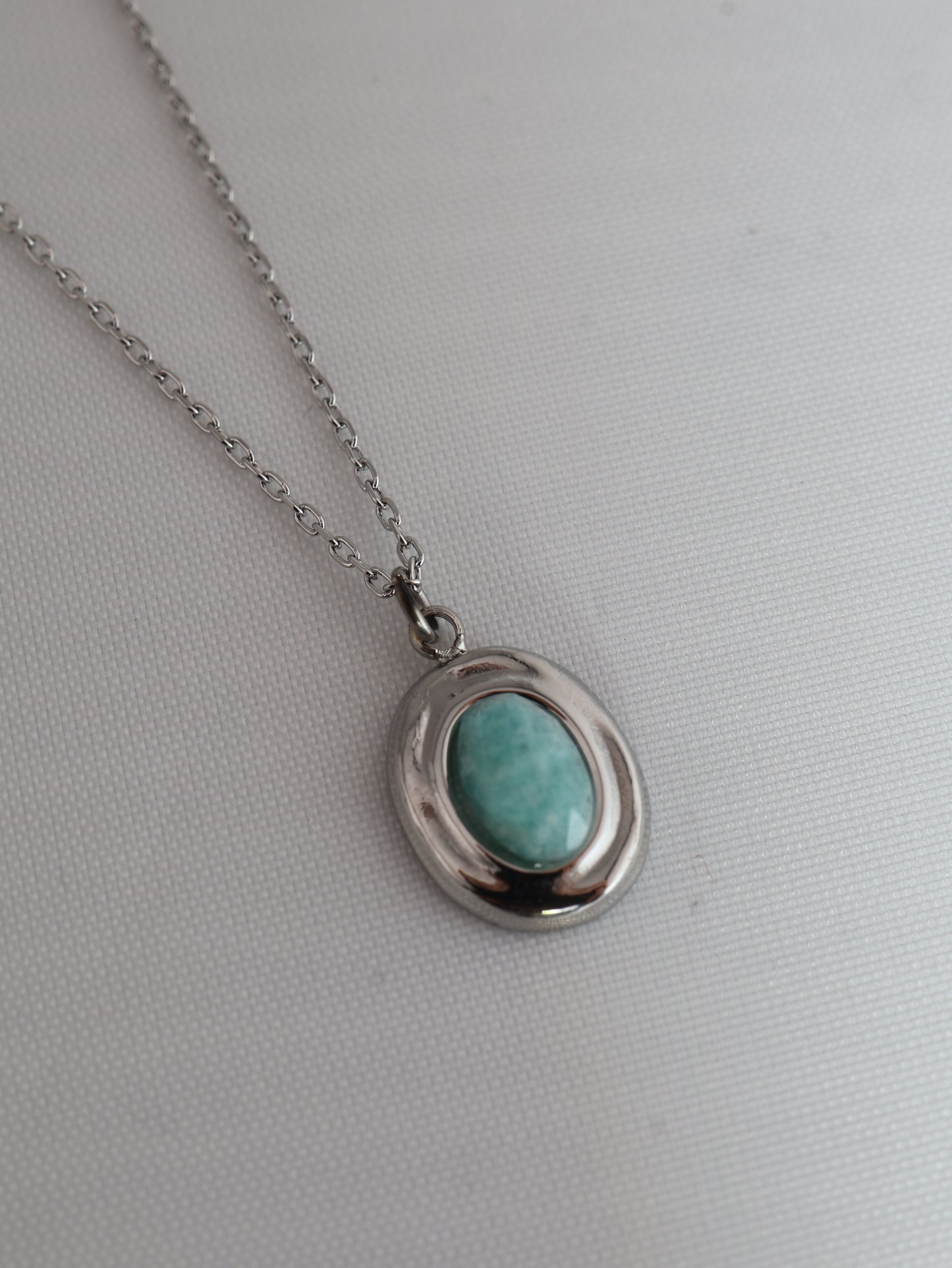 Amalya Amazonite Silver
