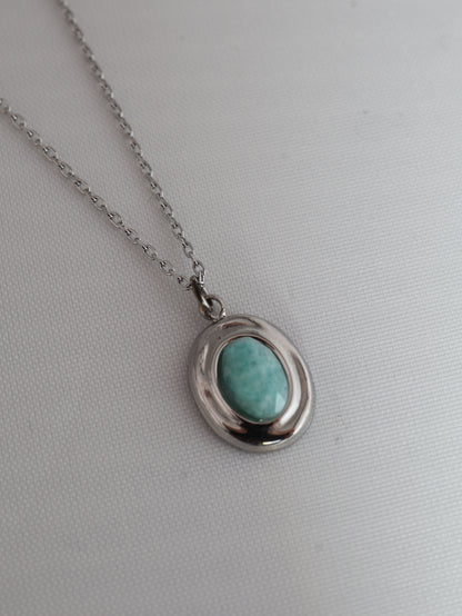 Amalya Amazonite Silver