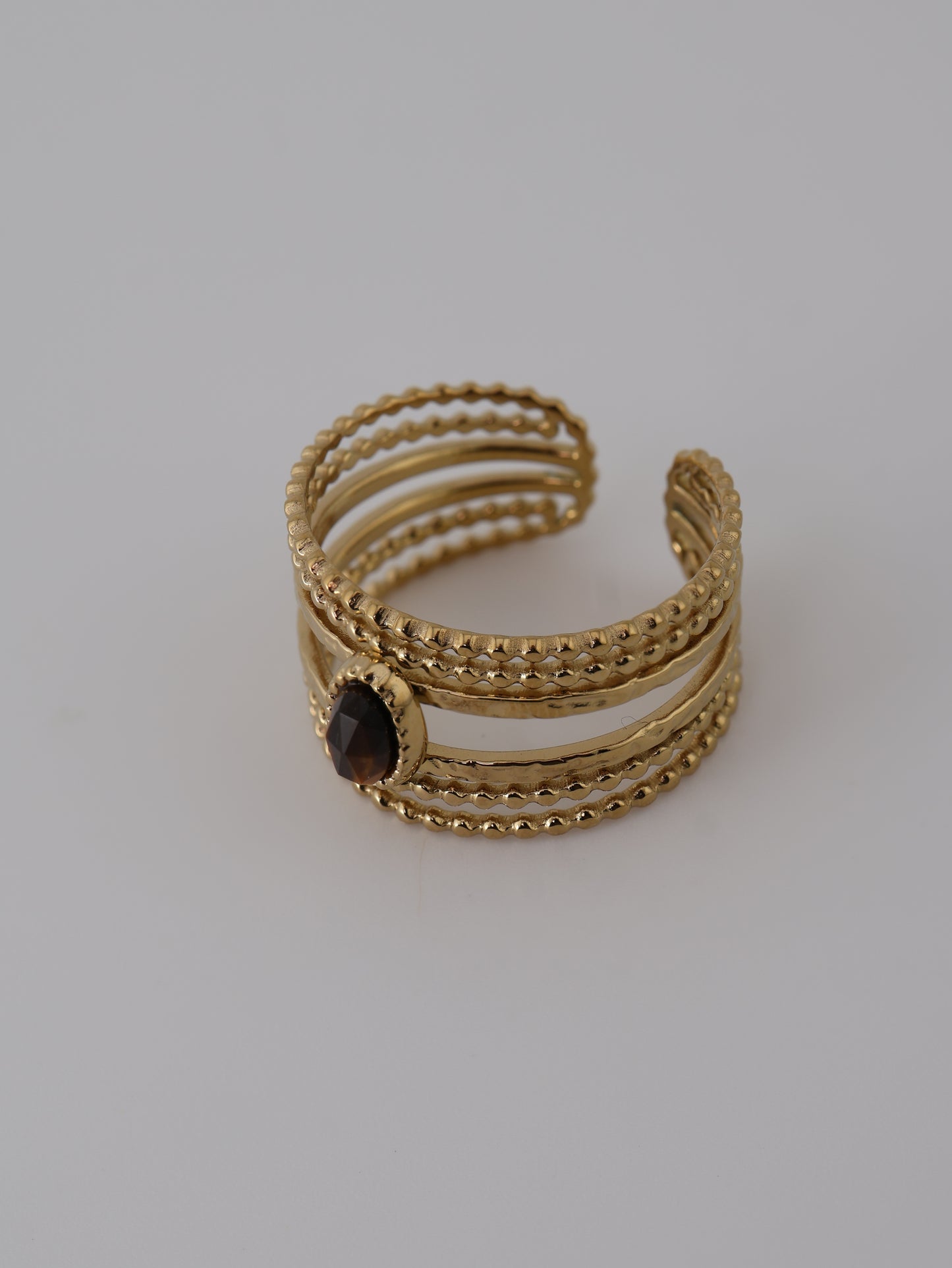 Lagos Tiger Eye Ring