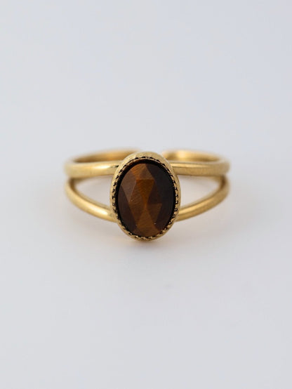 Portimao Tiger Eye Ring