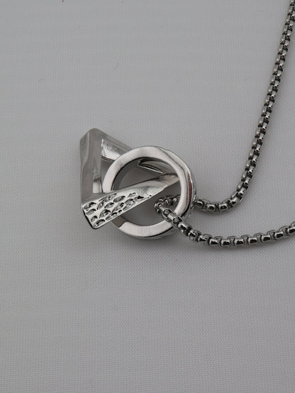 Homme Silver necklace — stainless steel | NOEVAH
