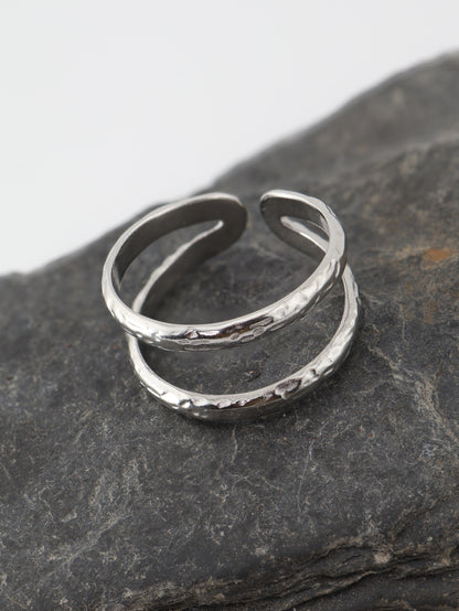 Petra Silver Ring