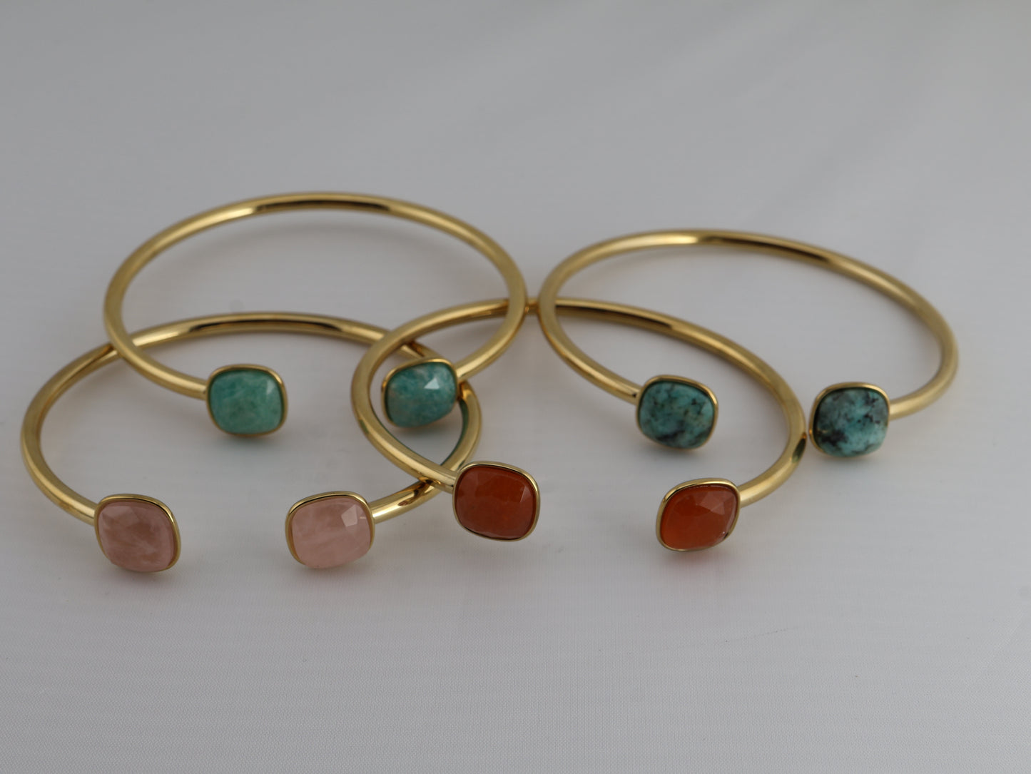Bora Orange Aventurine bracelet — natural stone | NOEVAH