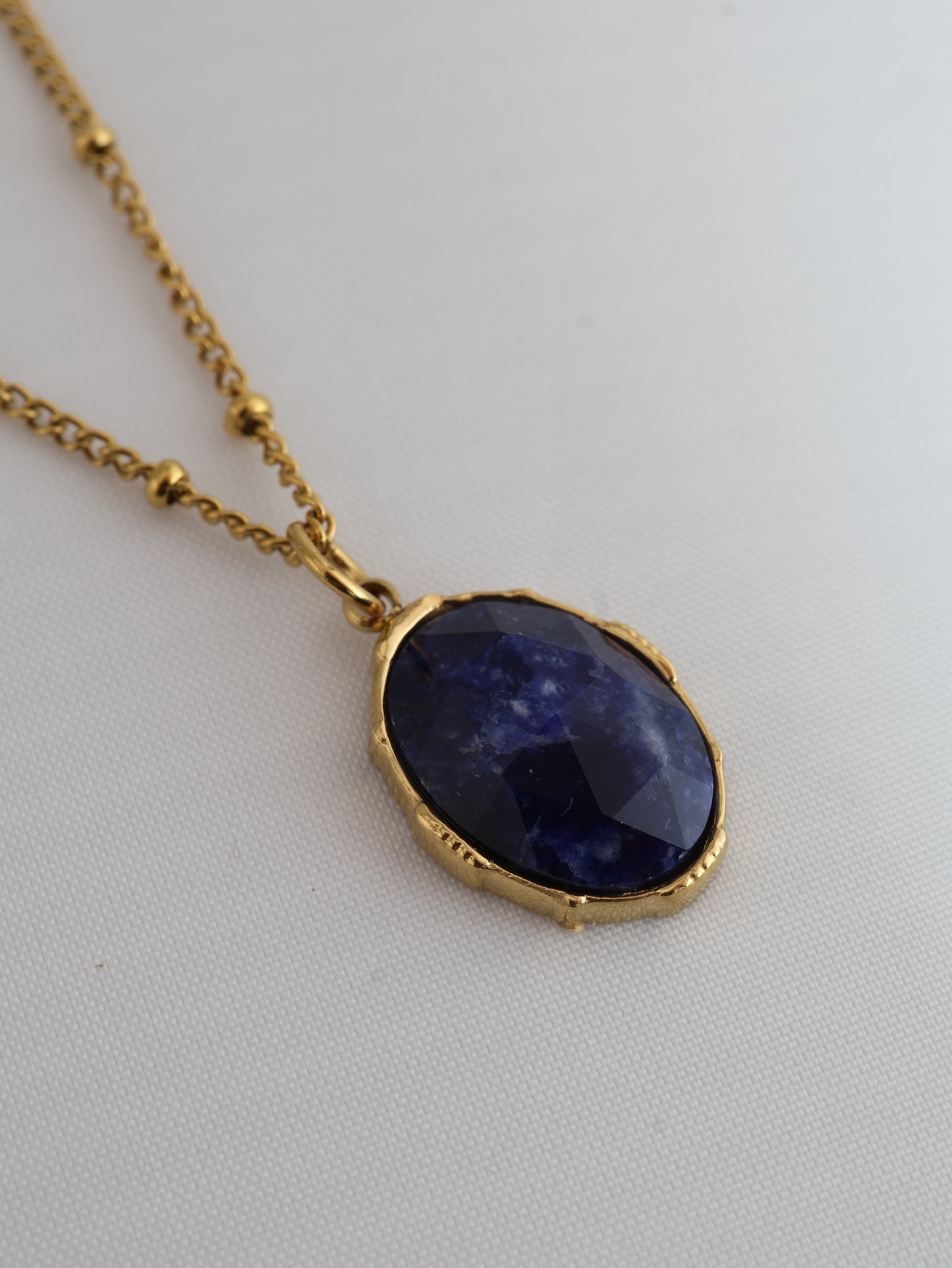 Portimao Lapis Lazuli necklace — natural stone | NOEVAH
