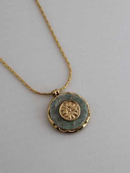 Baya Amazonite necklace — natural stone | NOEVAH