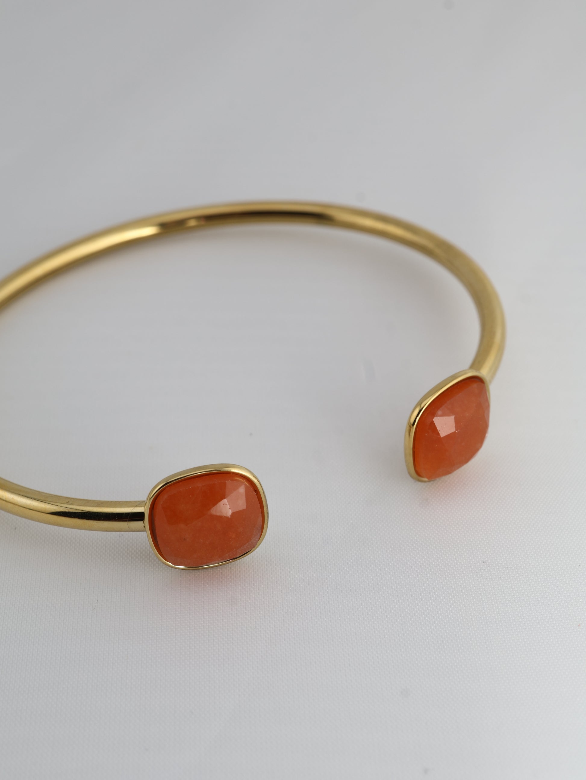 Bora Orange Aventurine bracelet — natural stone | NOEVAH