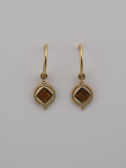 Boucles d'oreilles EIVISSA African Turquoise NOEVAH
