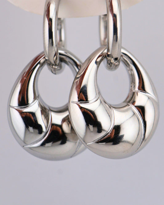 LYS earrings — stainless steel | NOEVAH