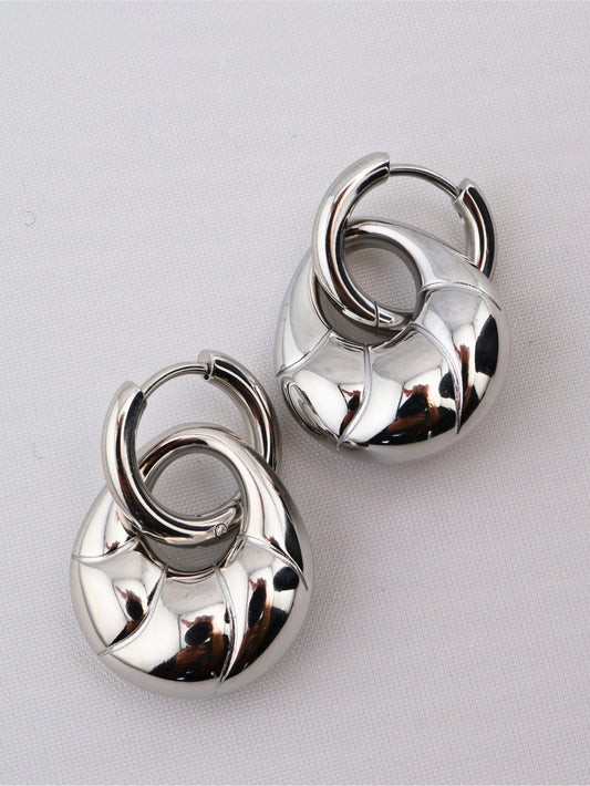 LYS earrings — stainless steel | NOEVAH