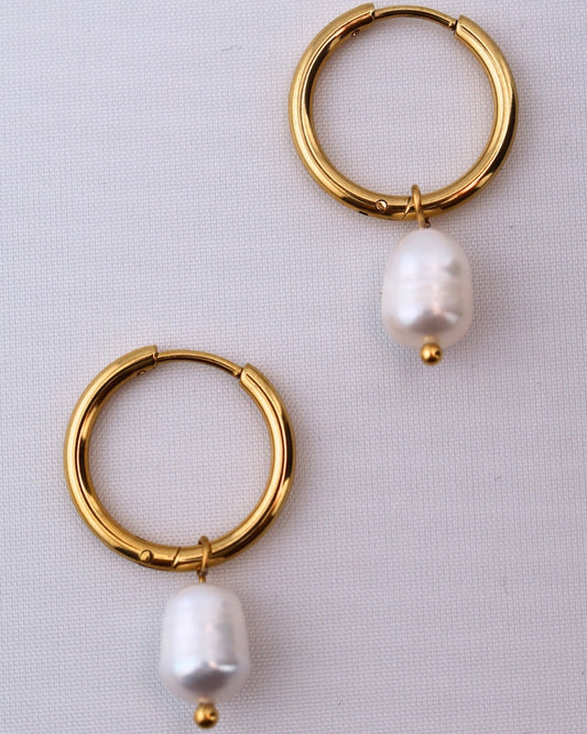 PERLA earrings — stainless steel | NOEVAH