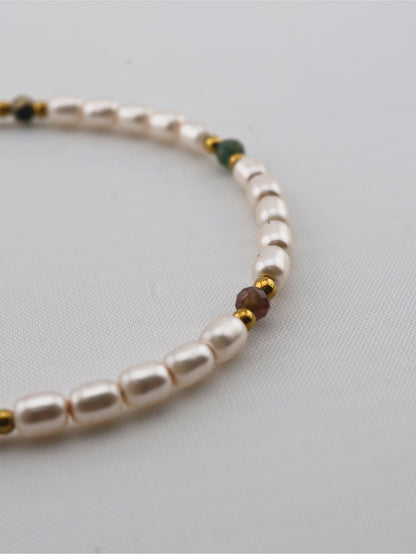 Tulum Tourmaline bracelet — natural stone | NOEVAH