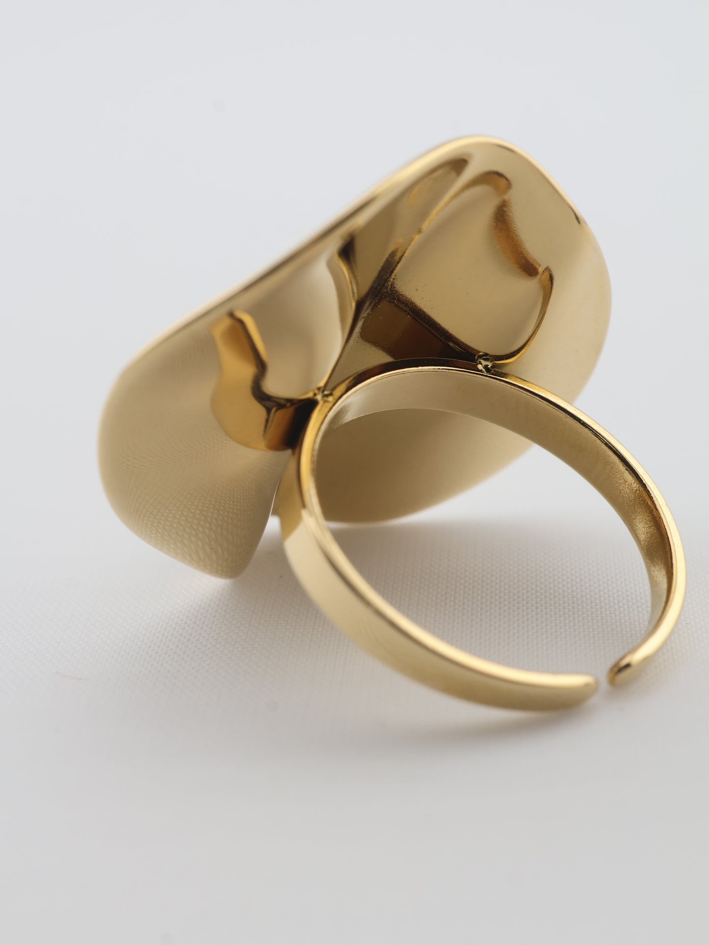 Wiam Gold ring — stainless steel | NOEVAH