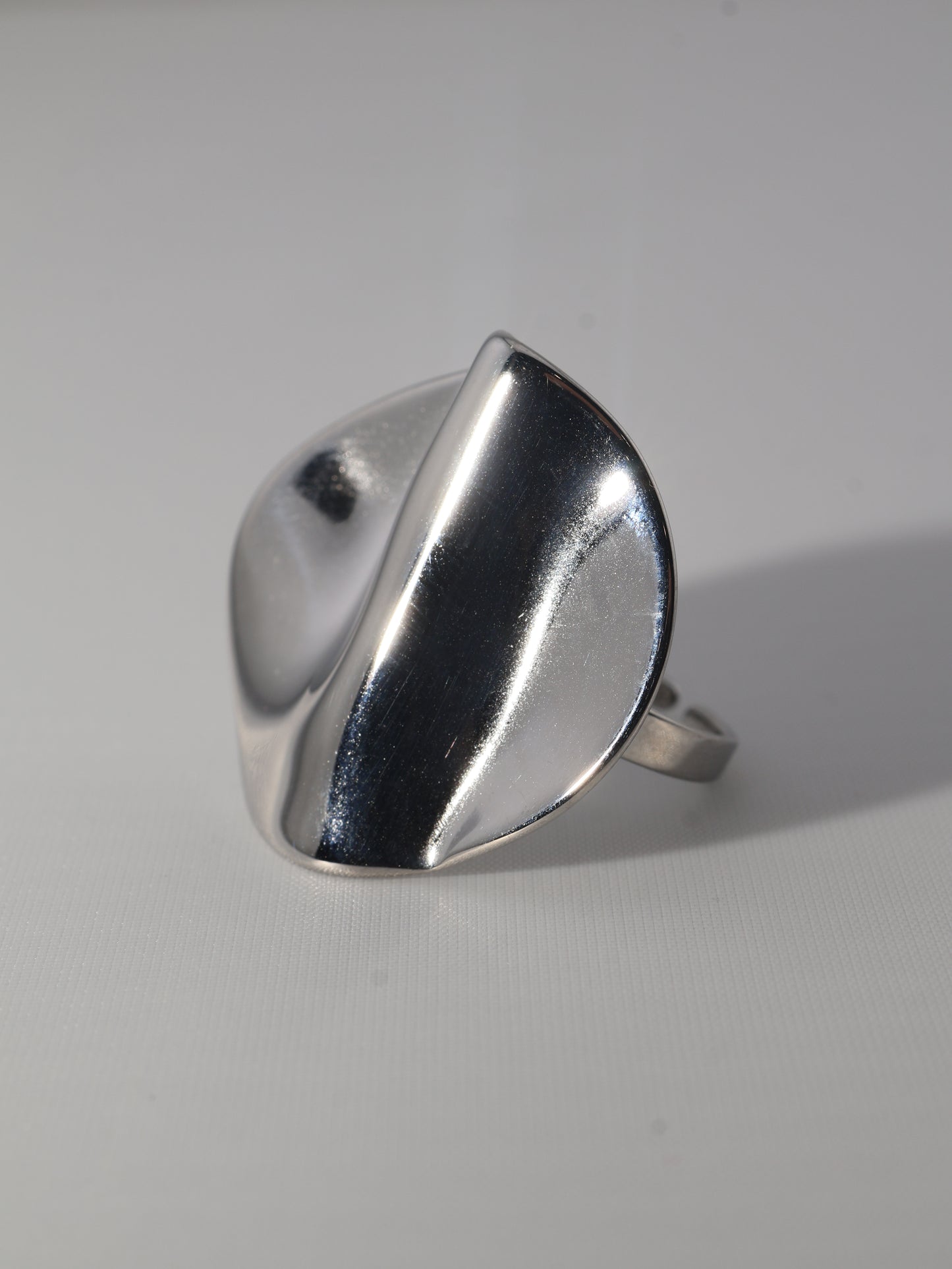 Wiam Silver ring — stainless steel | NOEVAH