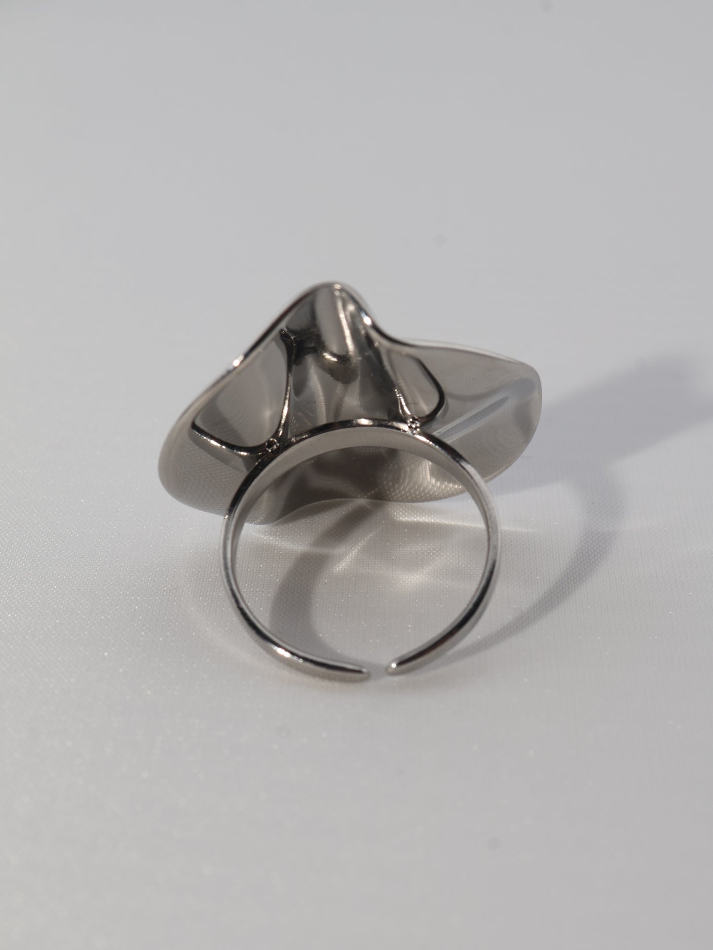 Wiam Silver ring — stainless steel | NOEVAH