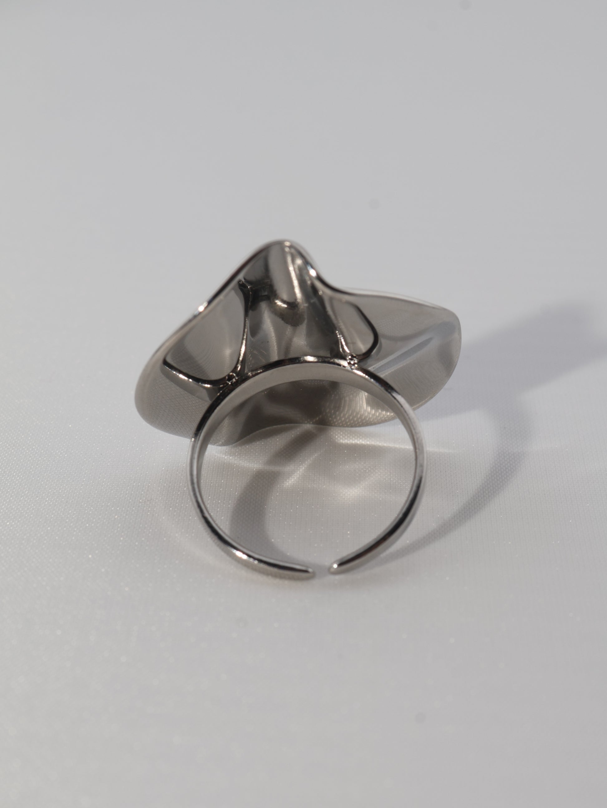Wiam Silver ring — stainless steel | NOEVAH